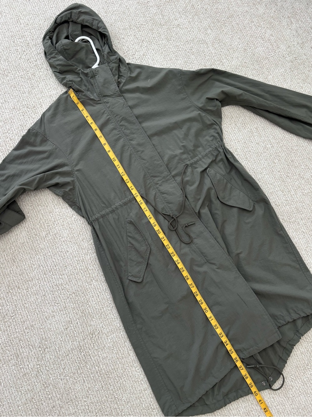 Uniqlo Long Hooded Women's Jacket - Picture 9 of 9
